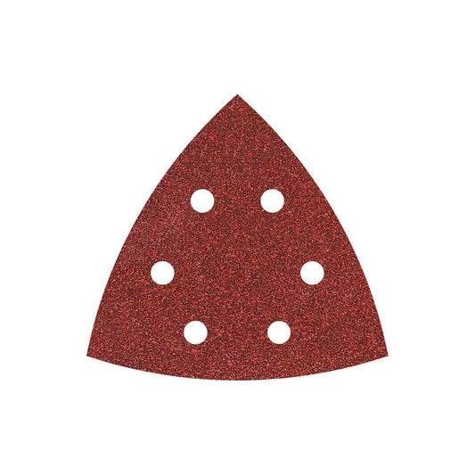 5 hojas de lijar adhesivas perforadas 105 mm GR 40