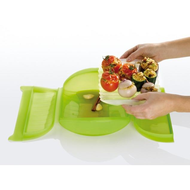 Estuche de vapor con bandeja 3-4 personas Lékué