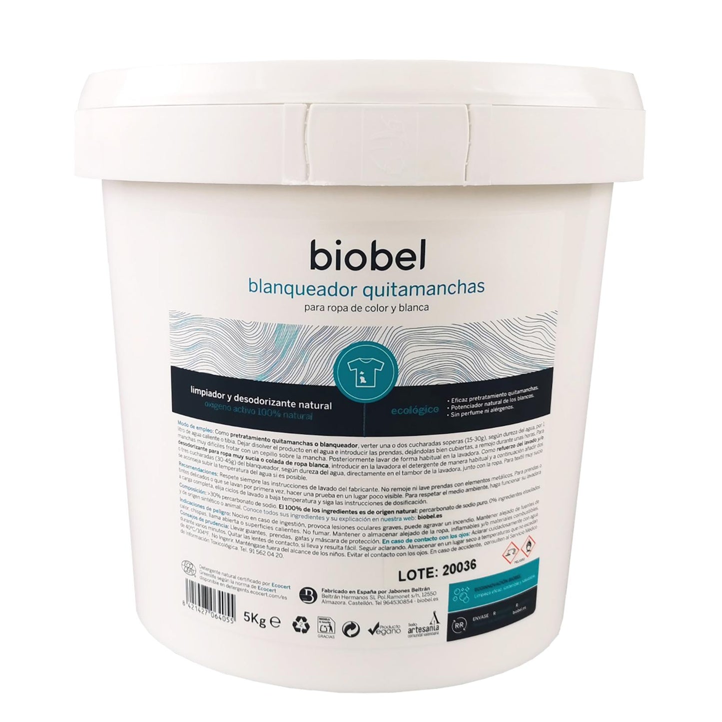 Blanqueador Biobel 5kg