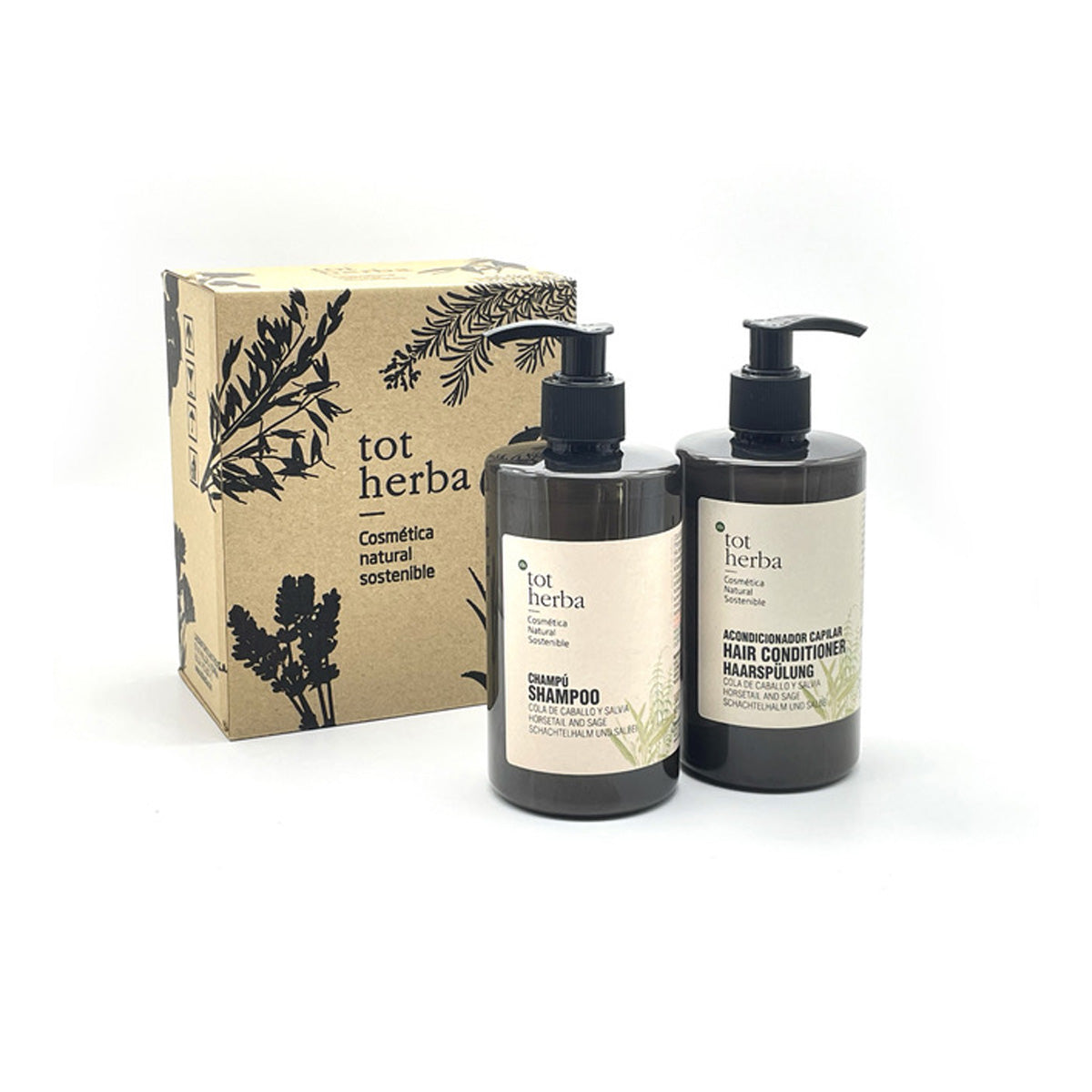 Cofre Navidad rutina capilar de salvia, Tot herba