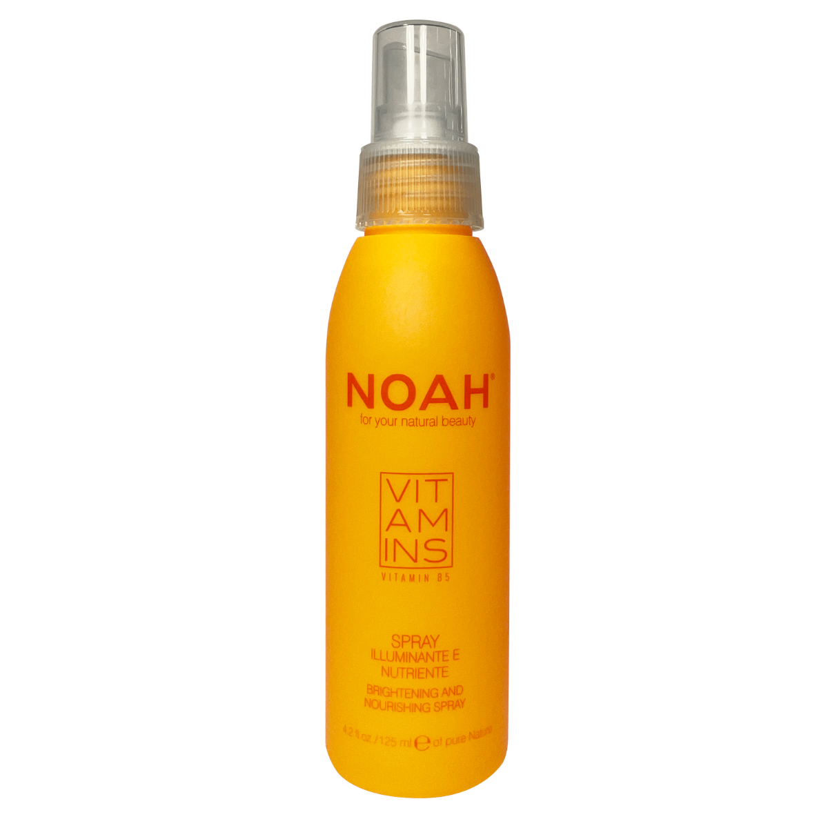 Spray iluminador para el cabello vitamina b5 Noah 125 ml