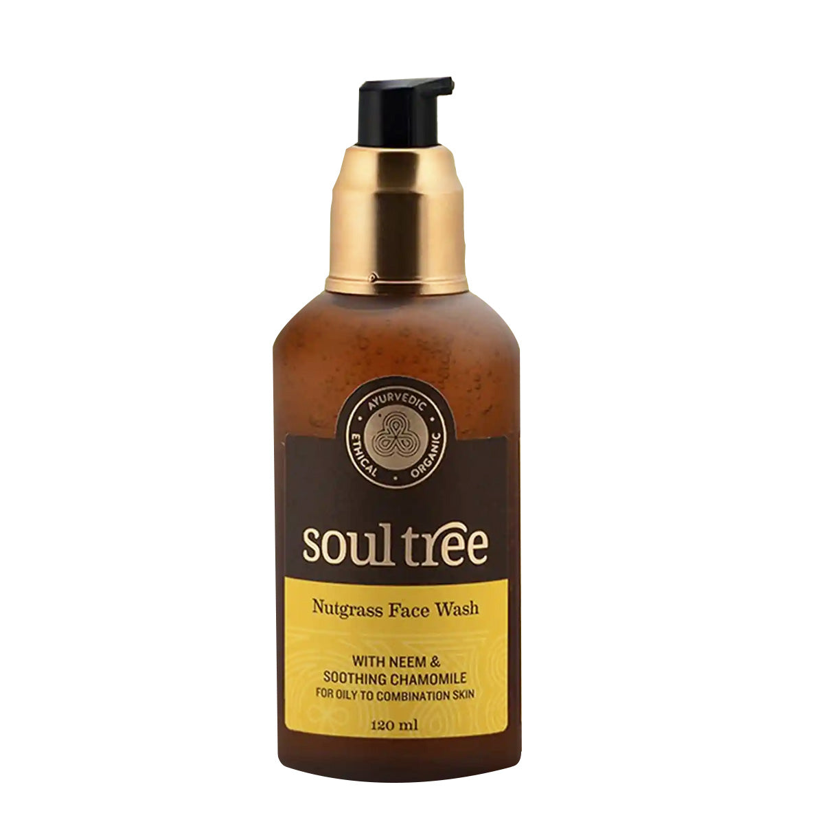 Gel limpiador facial Nutgrass Soultree La Rueda Natural 120 ml