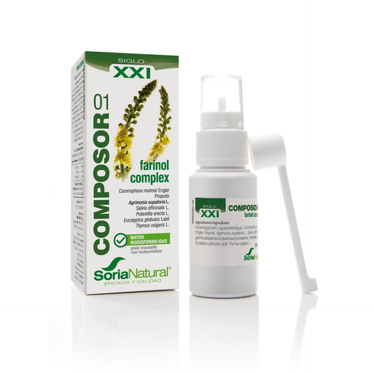 Composor 1 Farinol Complex S XXI - Soria Natural - 30 ml