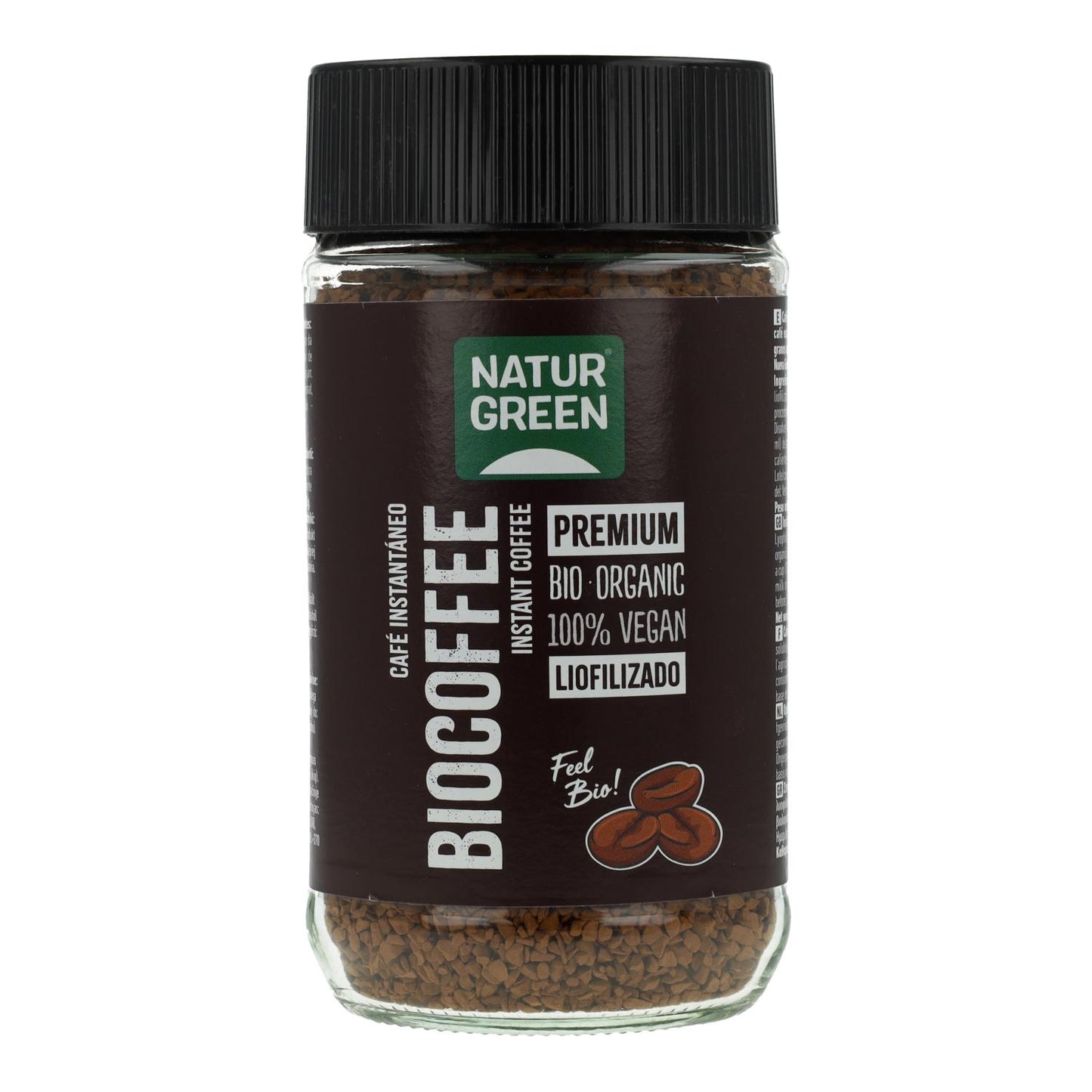 Biocofee Café Soluble Ecológico Naturgreen 100 g