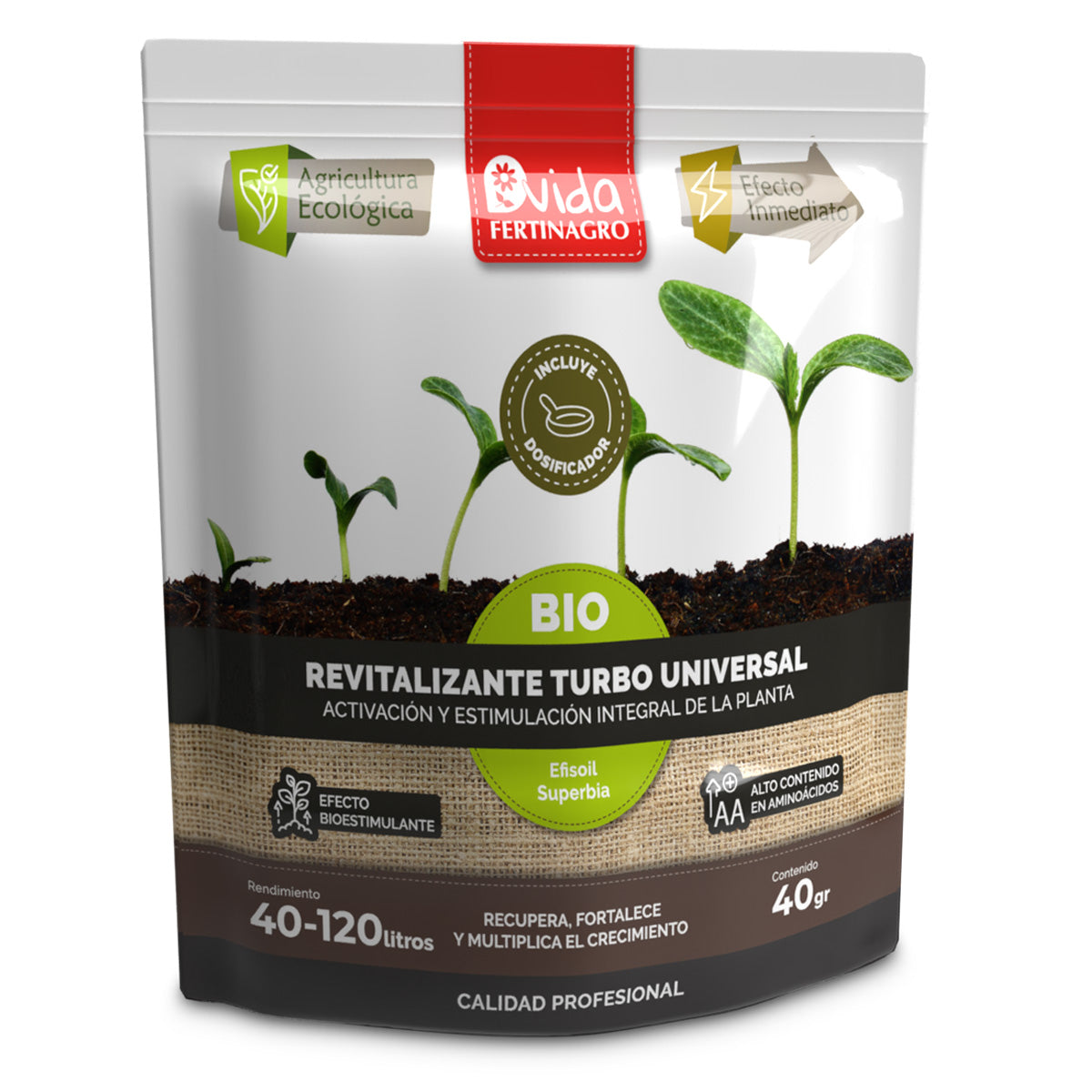 Revitalizante turbo universal BIO Fertinagro 40 g