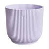Maceta Violeta Vibes Fold Round Elho 14cm 100% reciclado