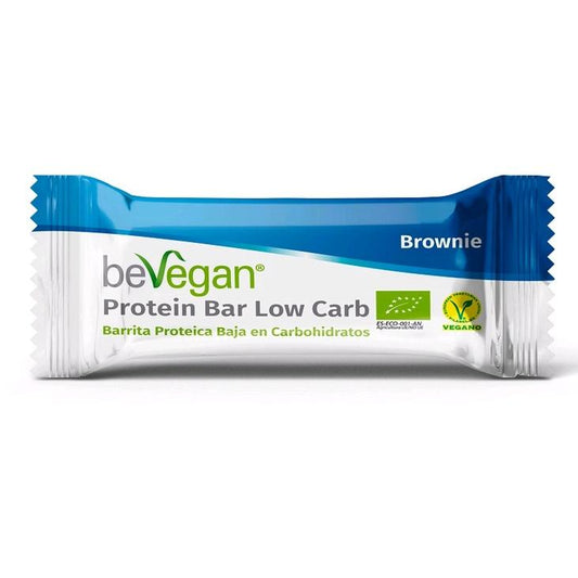 Barrita Proteica Baja En Carbohidratos Brownie Bevegan