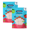 Pack 2x Smilado de Fresa y Manzana ECO helado flas infantil 100% fruta SMILEAT 250 g/ud