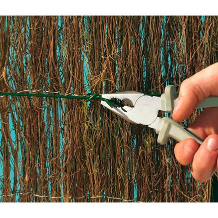 Alambre galvanizado plastificado Plast Wire 50 m Nortene Ø24 mm