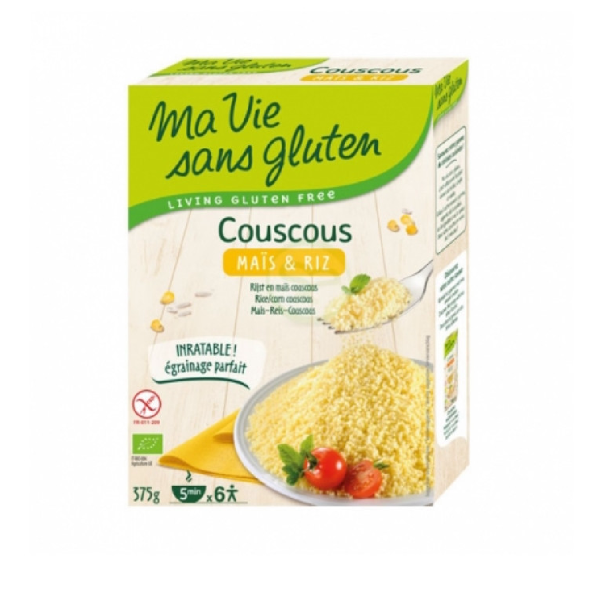Cuscus de Maíz Sin Gluten Ma Vie Sans Gluten 375 g