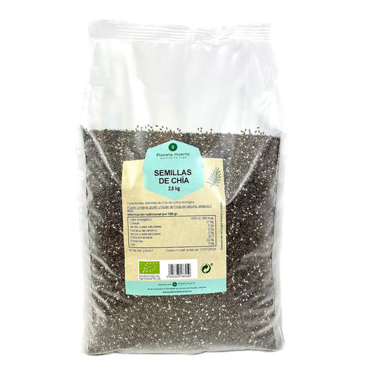 Semilla de chía ECO Planeta Huerto 2,5 kg