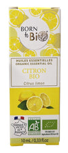 Aceite esencial de limón orgánico Born to Bio 10 ml
