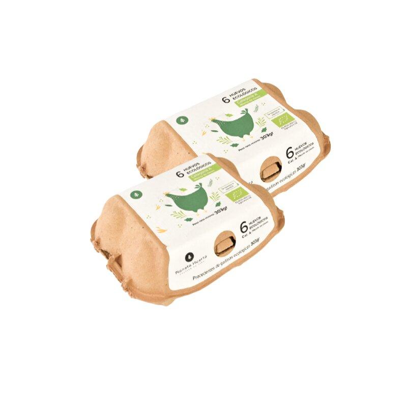 12x Huevos ECO Planeta Huerto