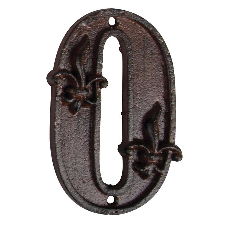 Número 0 para identificar casa