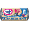 Bolsas basura Ultra Resistente 30L Handy Bag 12 uds 100% recicladas