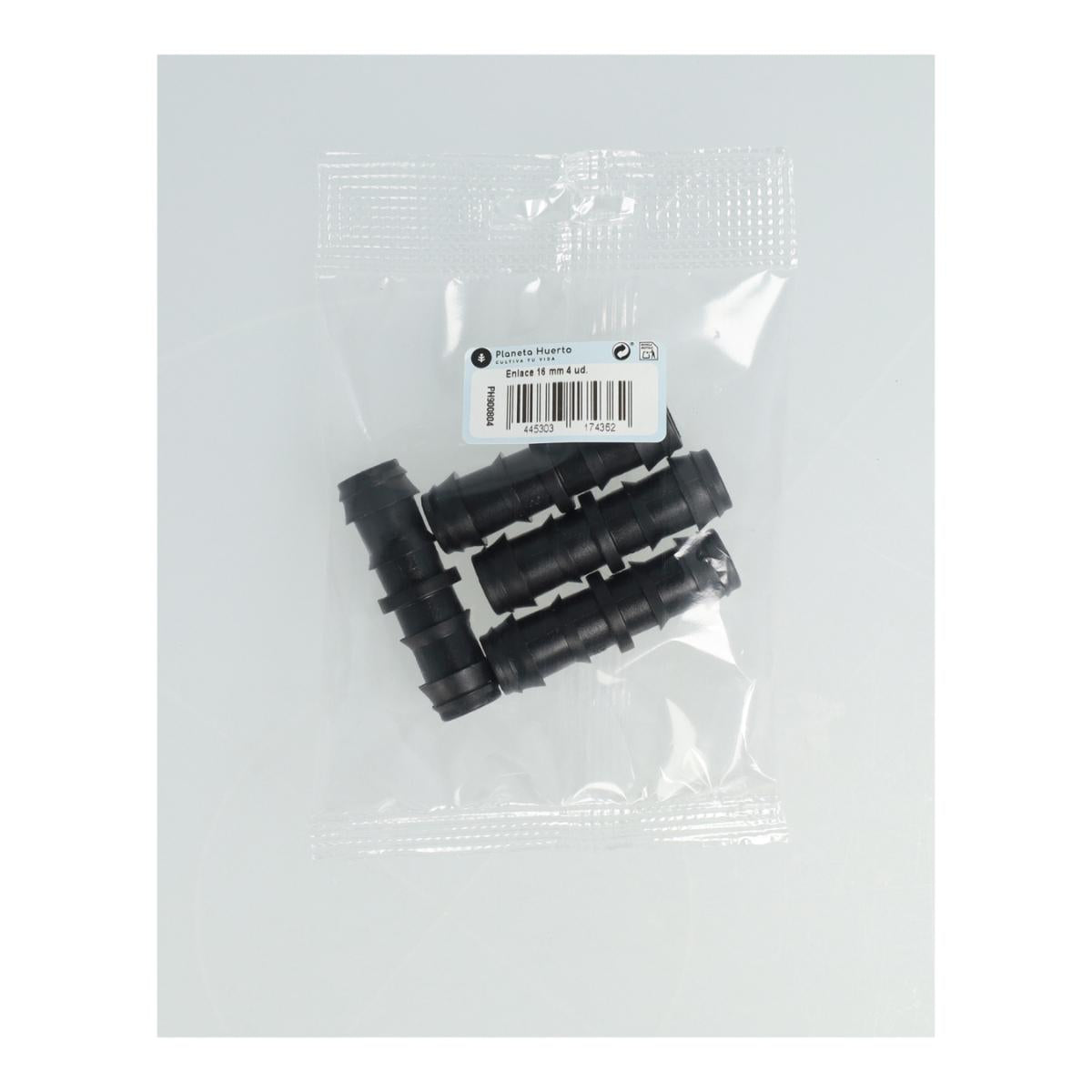 Enlace 16 mm Planeta Huerto 4 ud