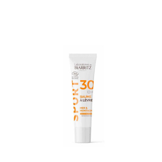 Bálsamo labial spf 30 mar y montaña sport Biarritz