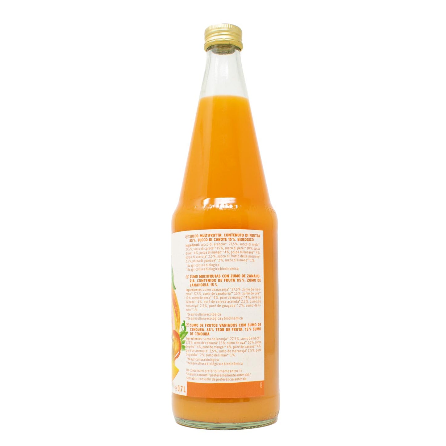 Zumo Multifruta Demeter BIO Voelkel 700 ml