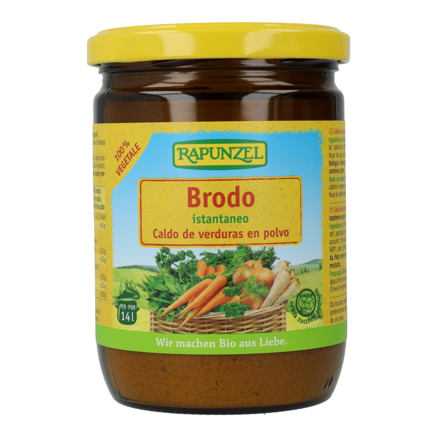 Caldo de Verduras Rapunzel, 250 g