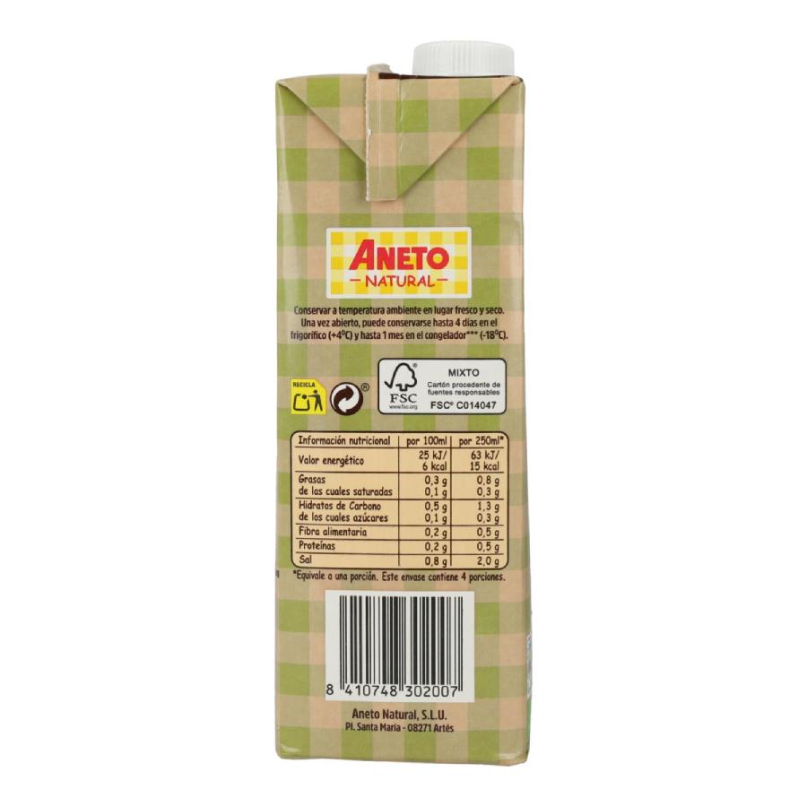 Pack Caldo Natural de Verduras ECO 1 L + GRATIS Caldo para Paella Ecológico 1L Aneto