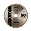 Disco de diamante 76mm para WX801 - Worx