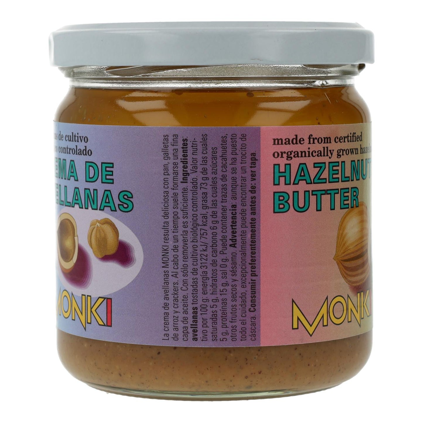 Crema de Avellanas BIo Monki 330 g