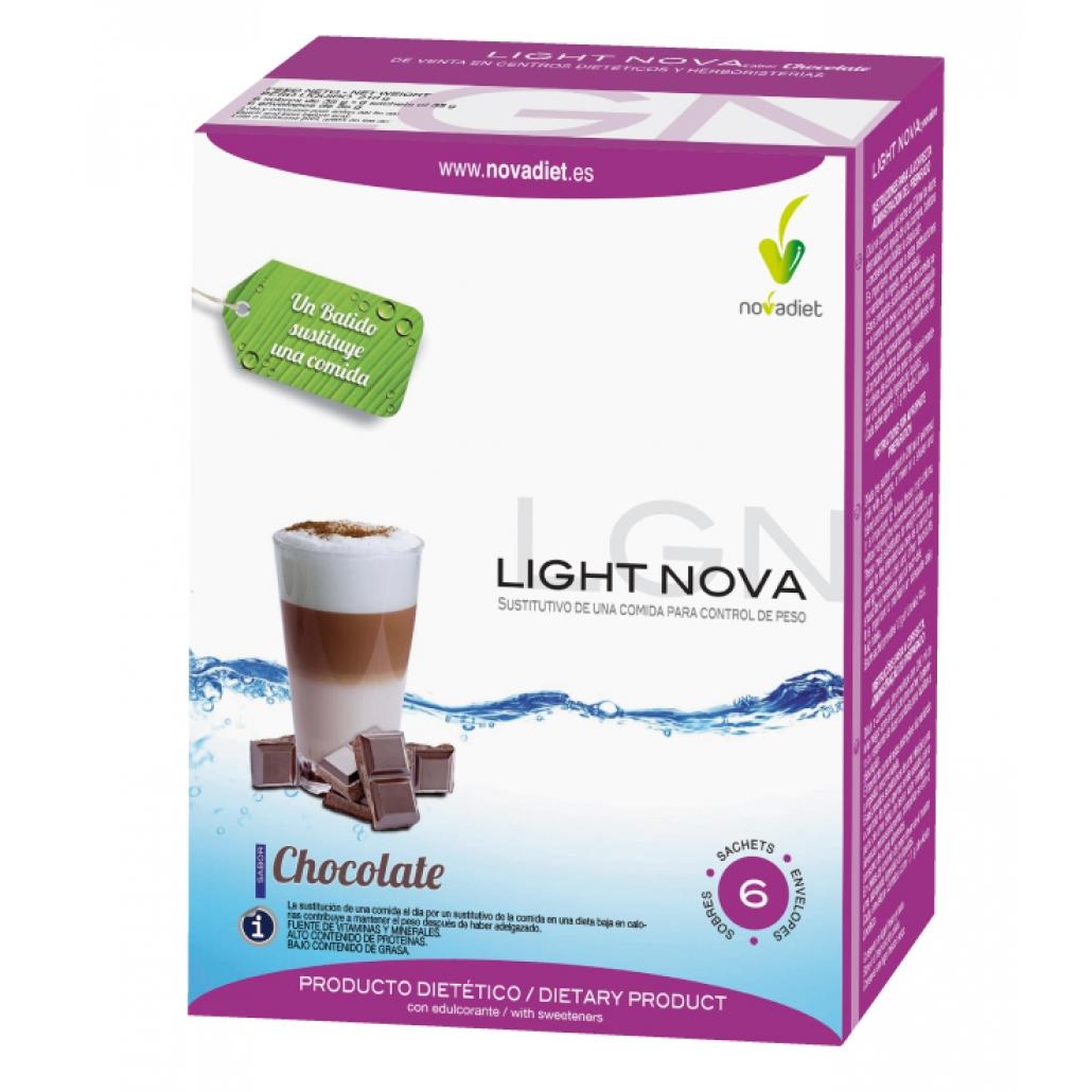 Batido Light Nova Chocolate Novadiet, 35 g
