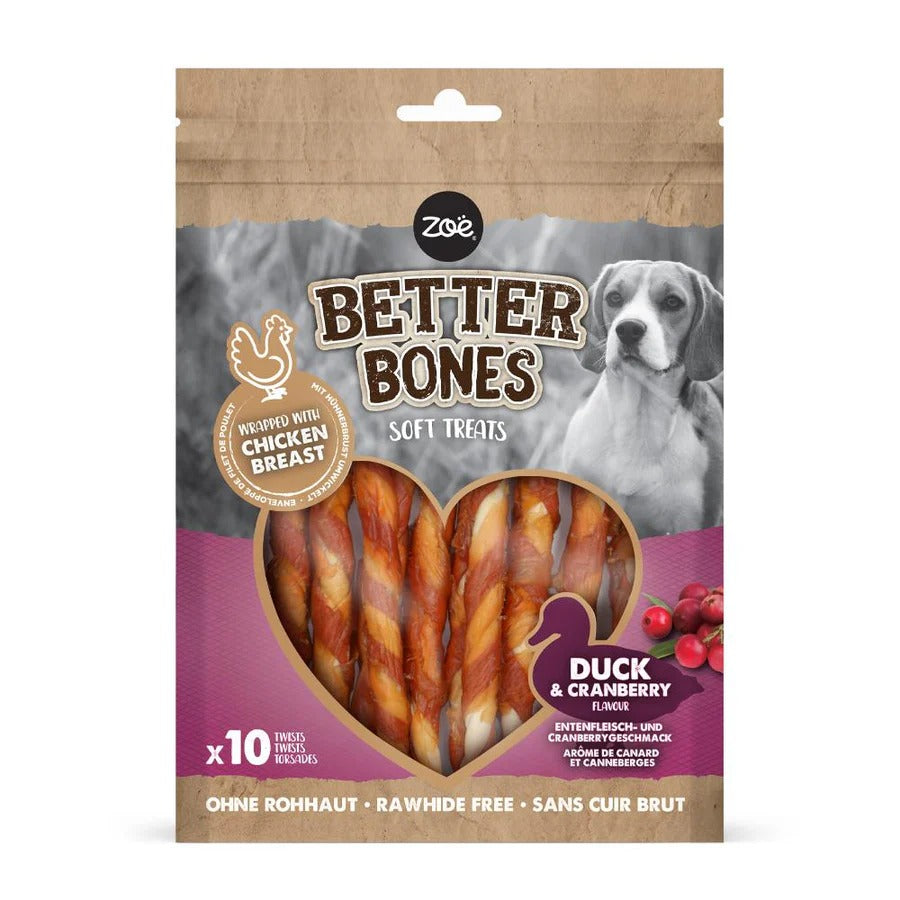 ZoÙ Better Bones™,Twist Pato/Arandanos,12.5cm 10pc
