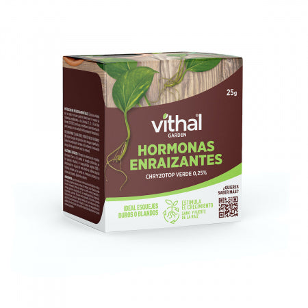 Hormonas enraizantes 25 g Vithal Garden