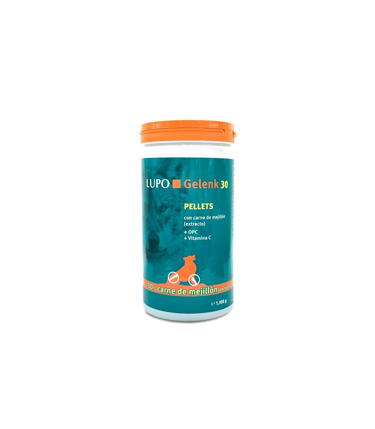 Lupo Gelenk30 Pellet 1100 g Condroprotector Natural en Pellets para Perros