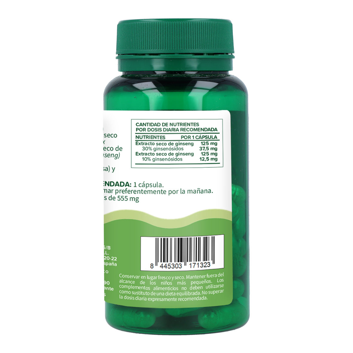 Ginseng Panax Planeta Huerto 60 cápsulas