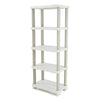 Estantería 70 cm con 5 estantes Space Saver Plastiken Beige