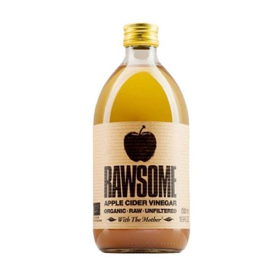 Vinagre de Manzana sin filtrar Rawsome 500ml