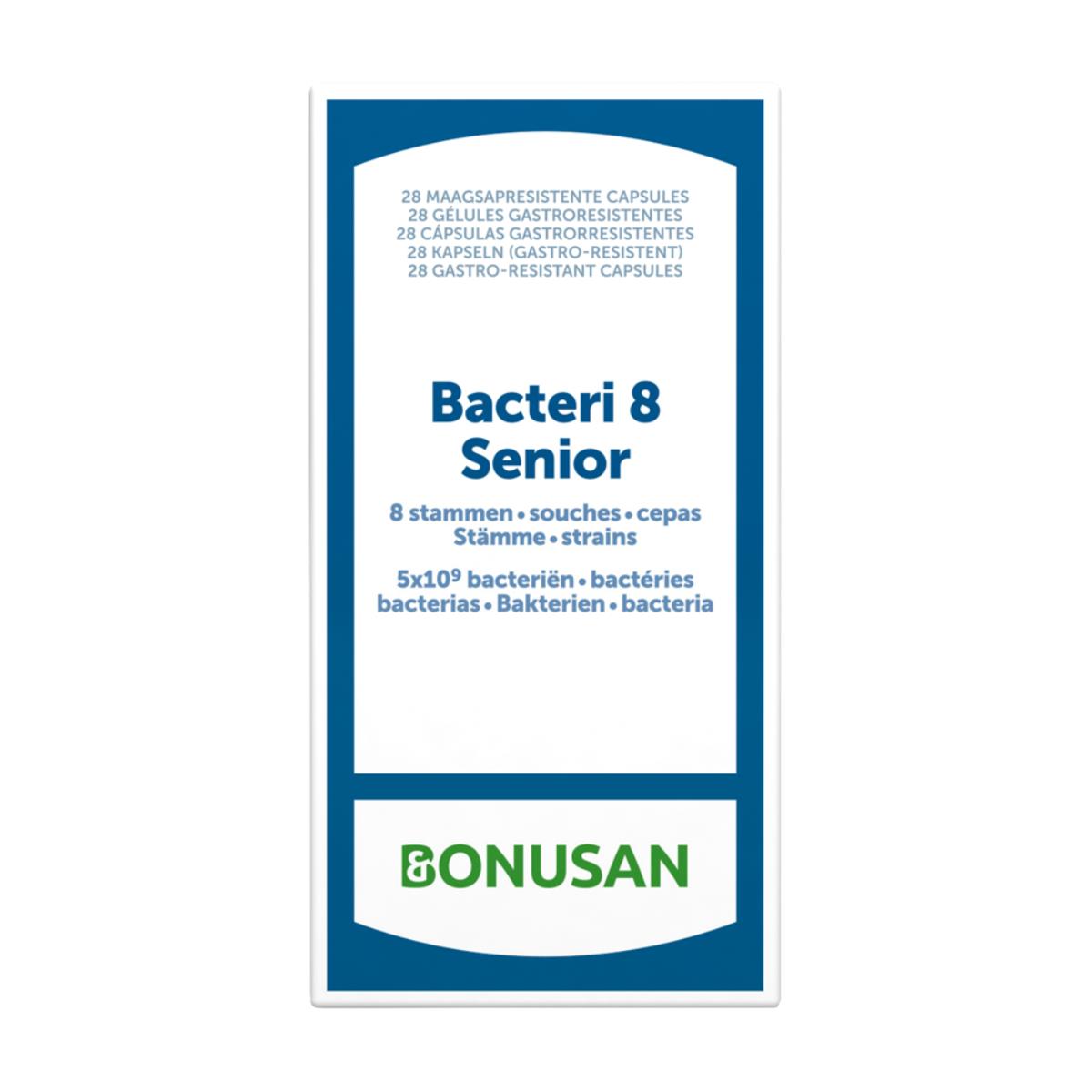 Bacteri 8 Senior Bonusan 28 cápsulas gastrorresistentes