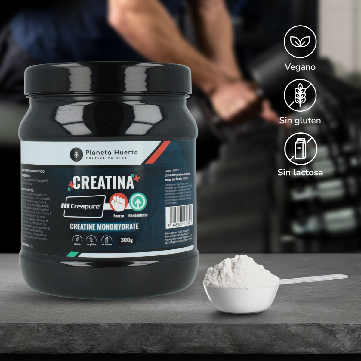 Creatina Creapure Planeta Huerto 300 g