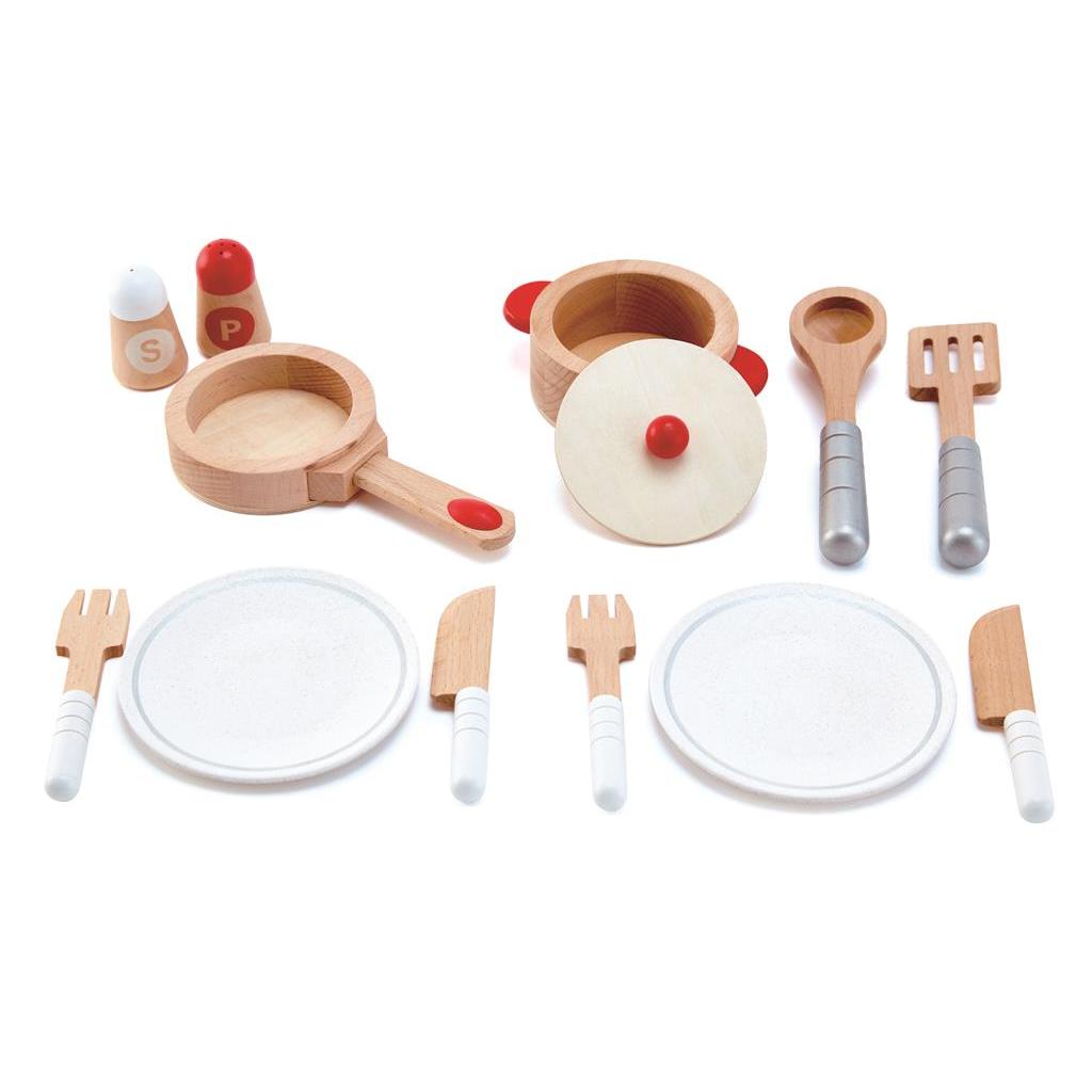 Set Completo Utensilios para Cocinitas