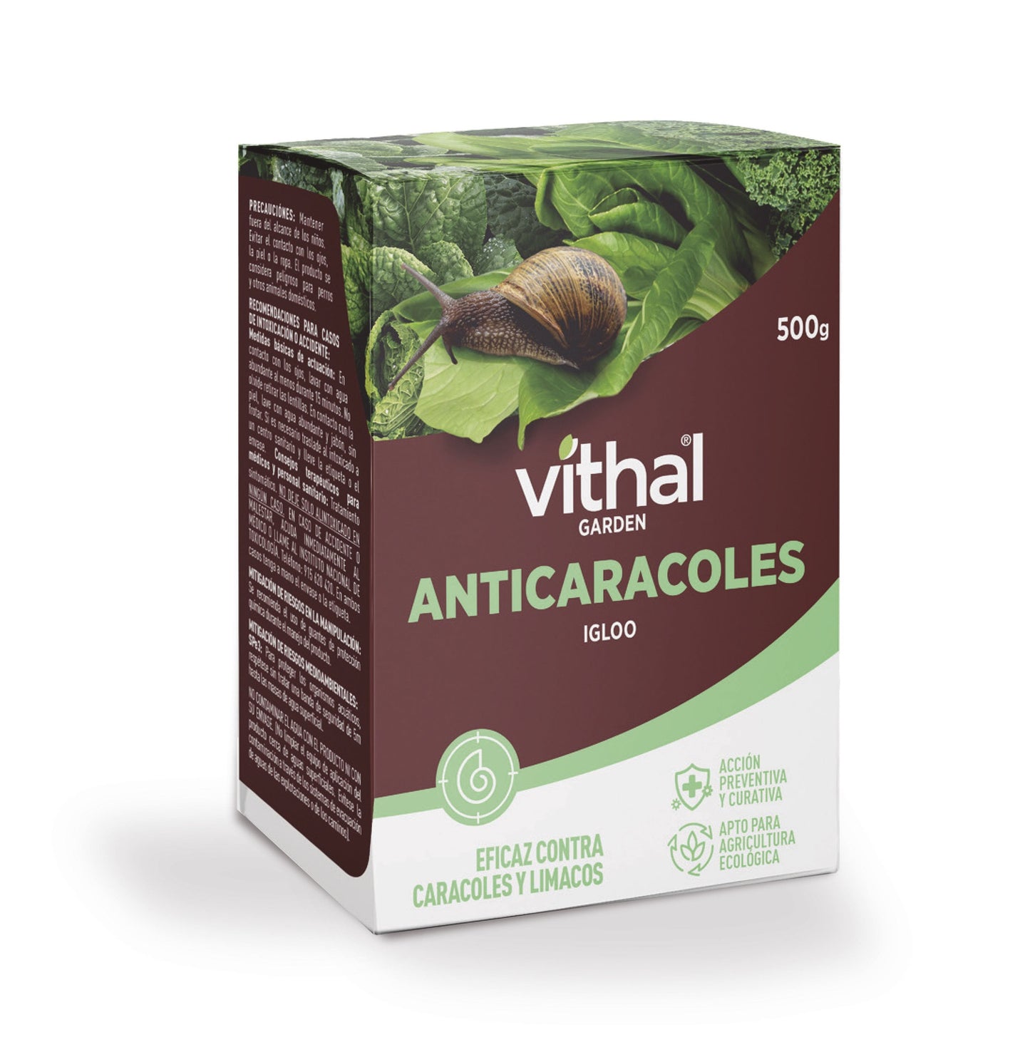 Antilimacos Anticacaroles Igloo Eco Vithal Garden 500 g