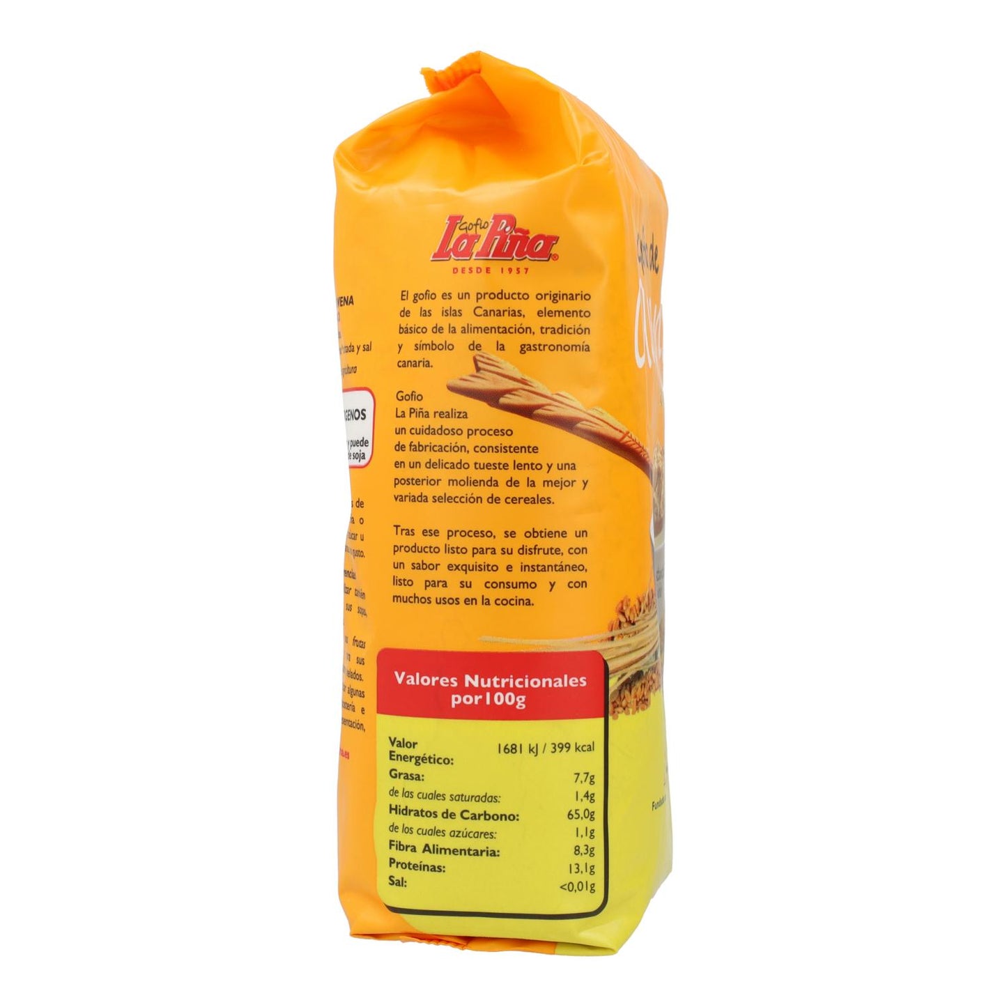 Gofio de avena La Piña 450 g