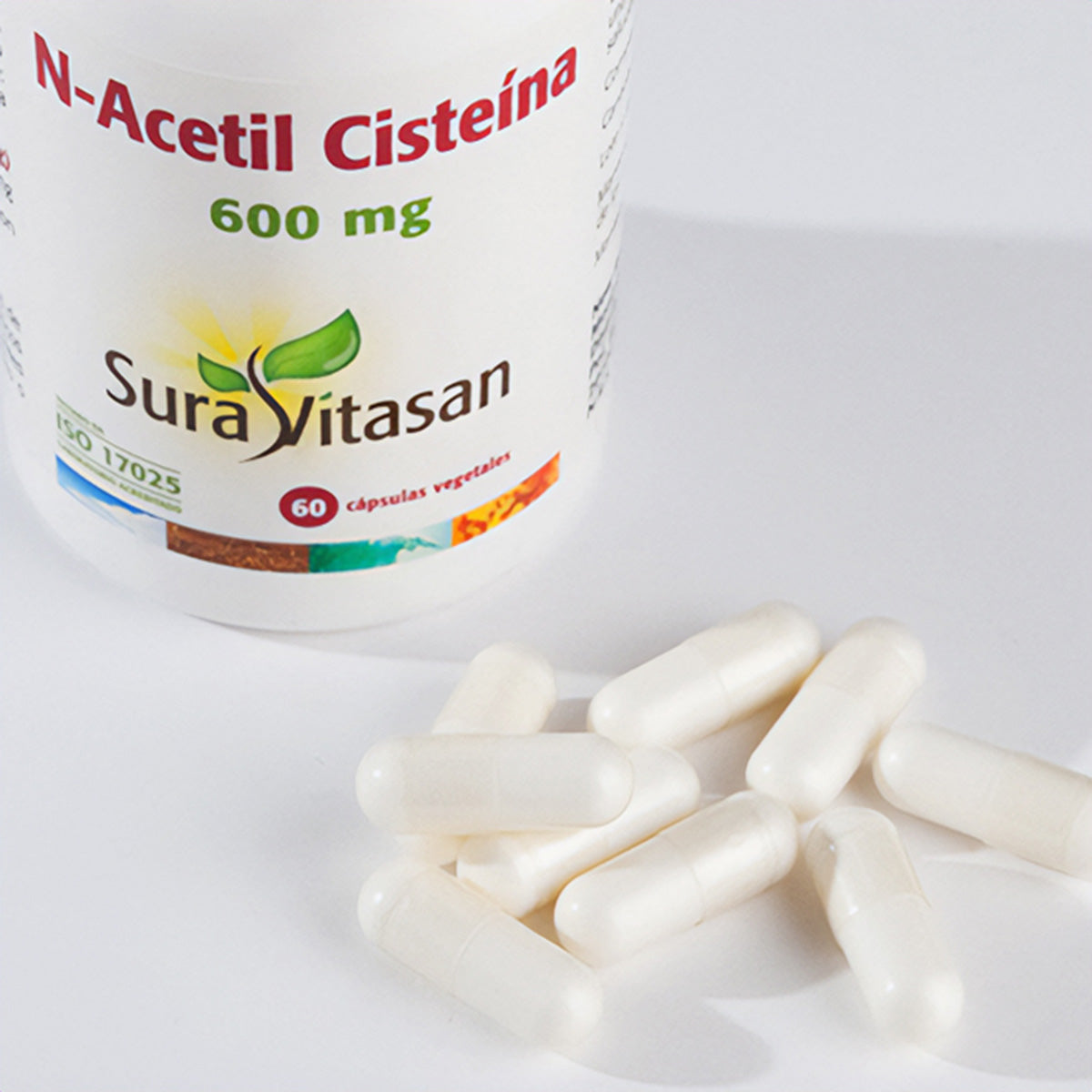 N-Acetil Cisteína, Sura Vitasan, 60 cápsulas