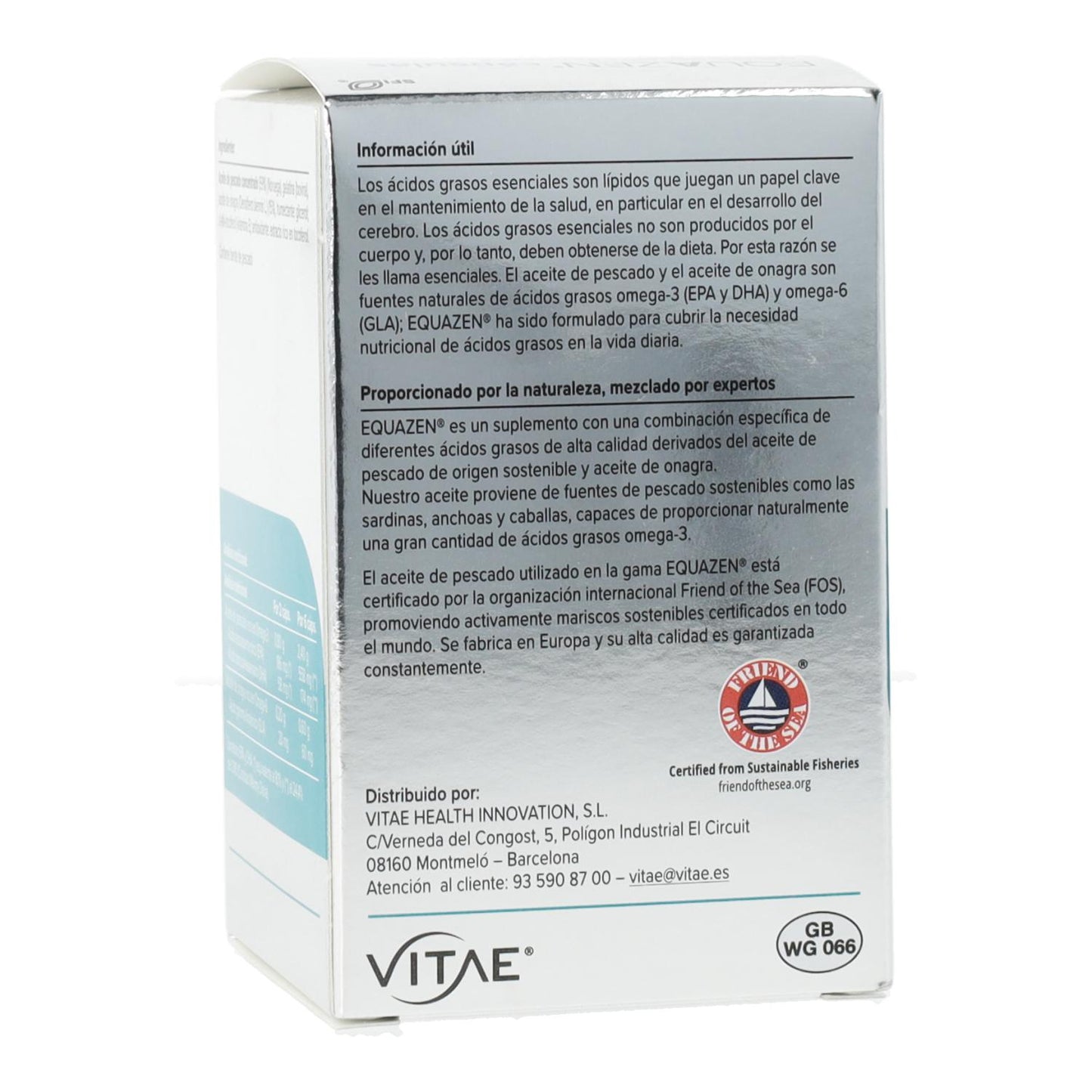 Equazen Vitae 60 cápsulas