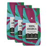Pack 3x Café en grano Eco 100% Arábica Planeta Huerto 1 Kg