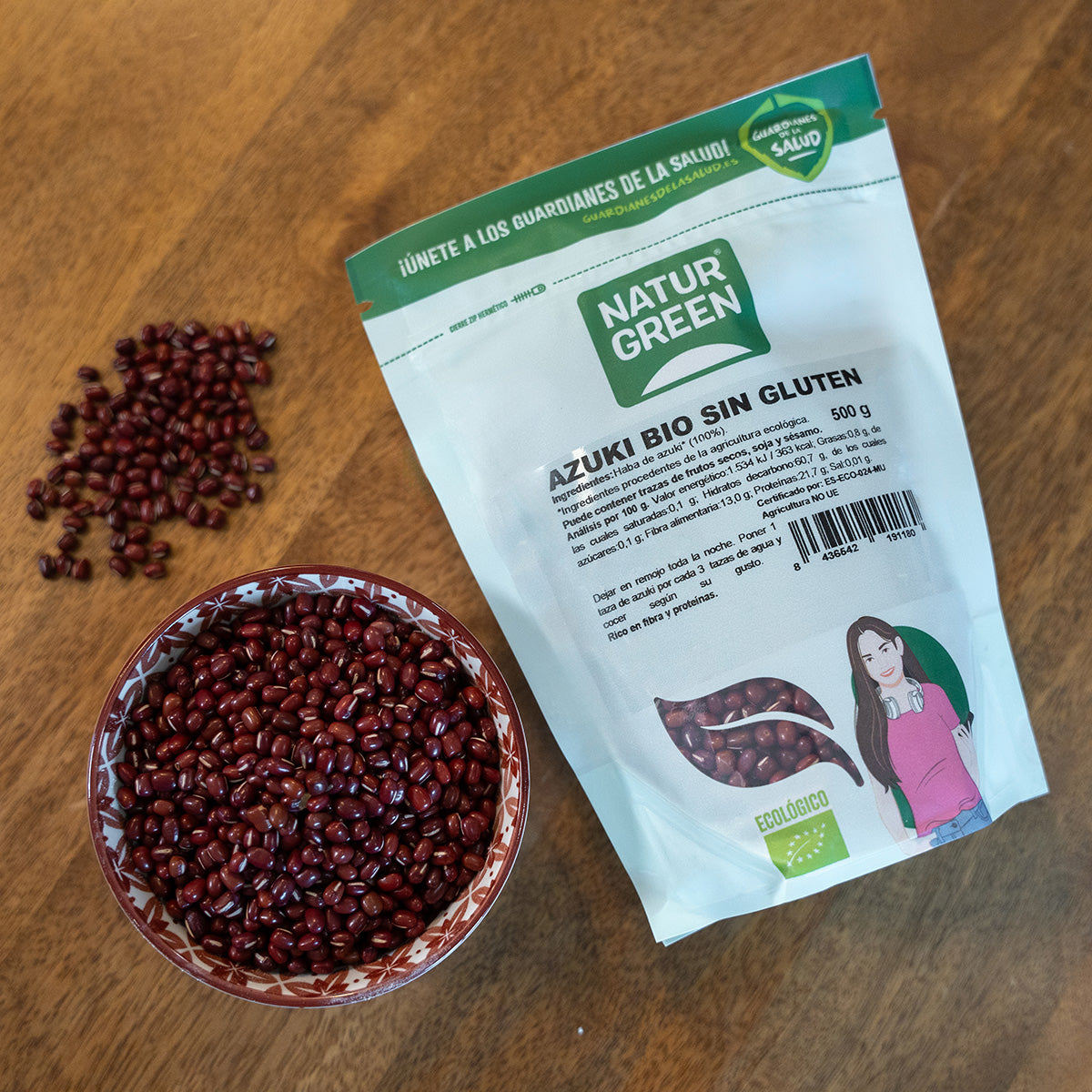 Azuki NaturGreen, 500 g