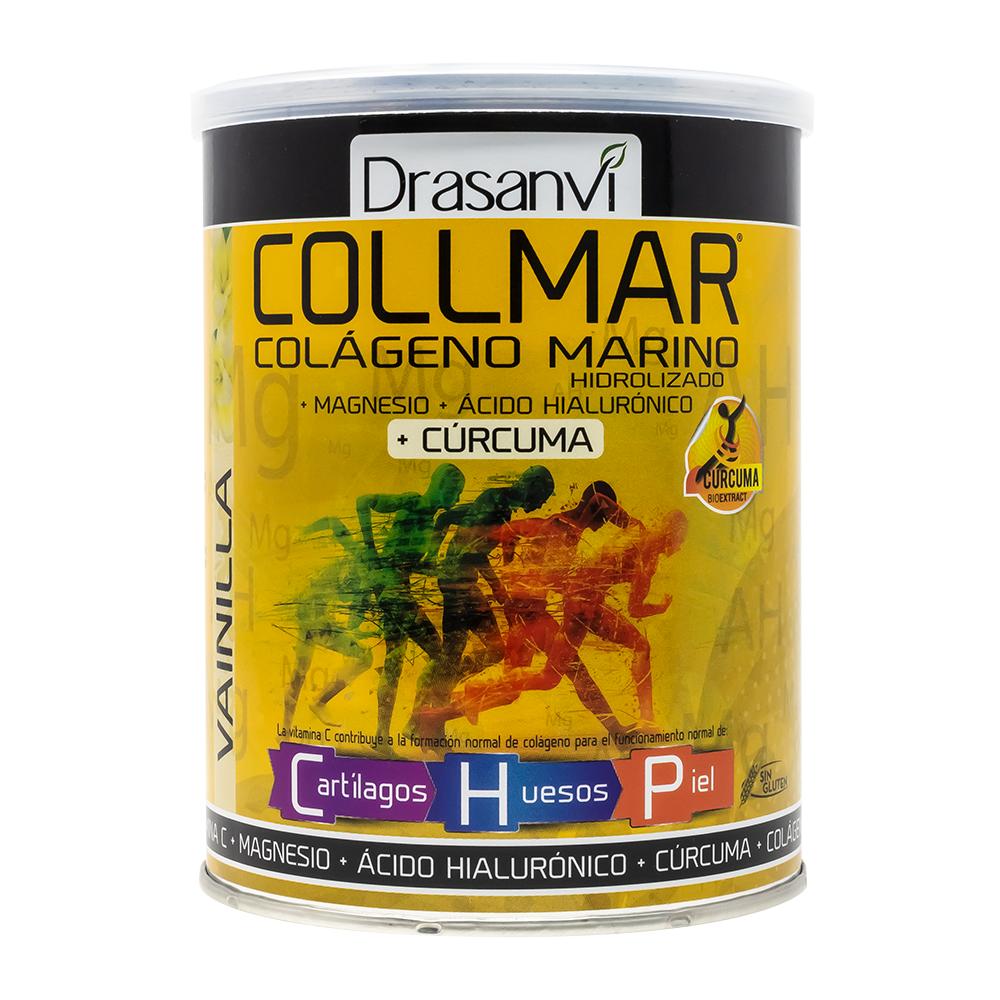 Collmar colágeno marino con cúrcuma sabor vainilla Drasanvi, 300 g