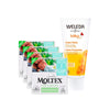 PACK ESPECIAL Crema de Pañal de Caléndula Weleda 75ml + Pack ahorro Pañales T1 (2-5kg) Moltex Pure & Nature 88 Uds