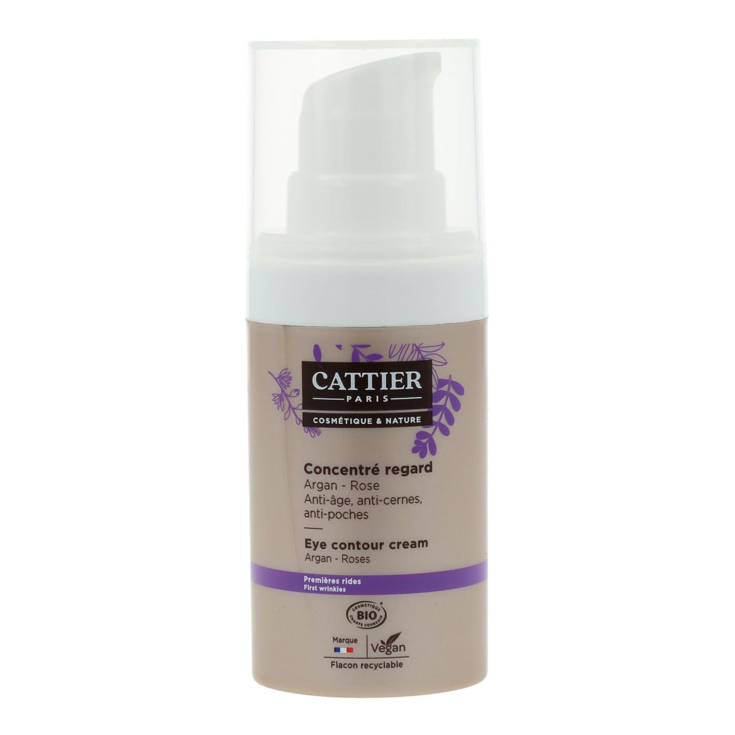 Contorno de ojos Rejuvenecedor redensificante Cattier 15 ml