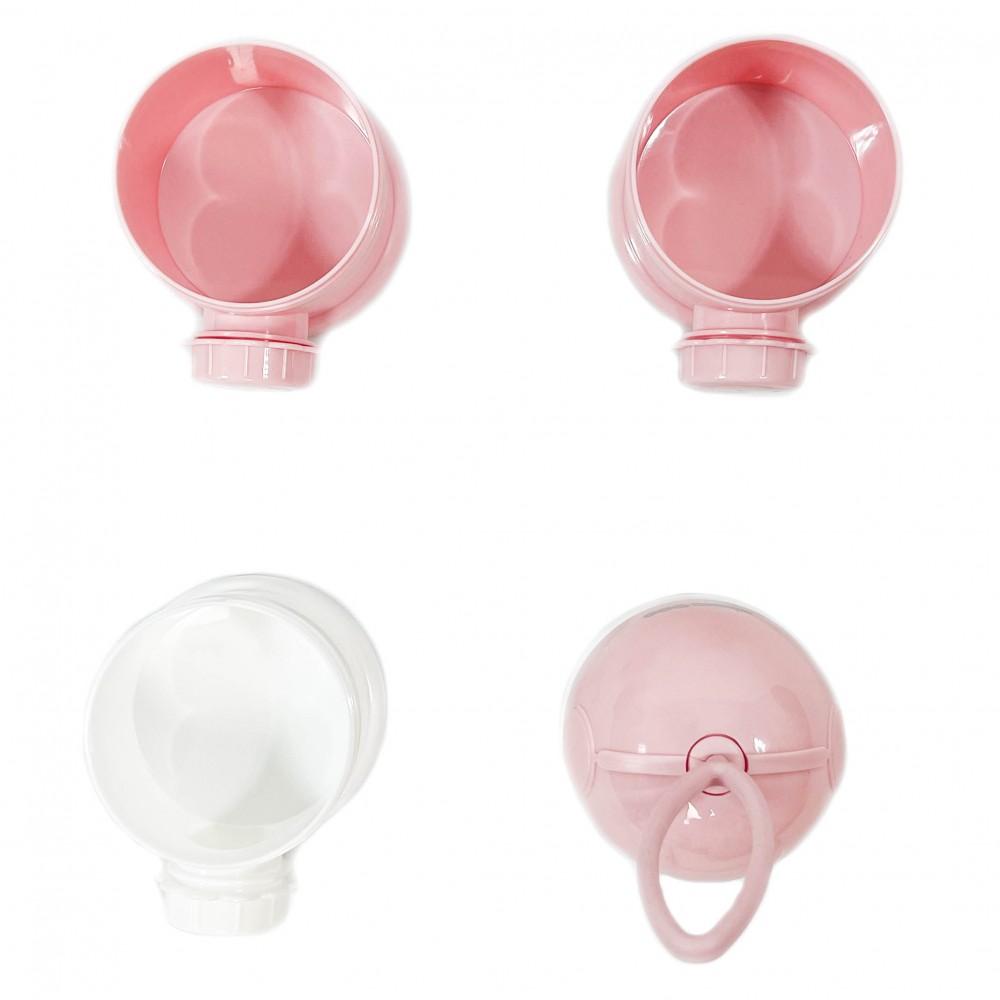 Dosificador de leche en polvo 3 niveles Rosa Kikka boo
