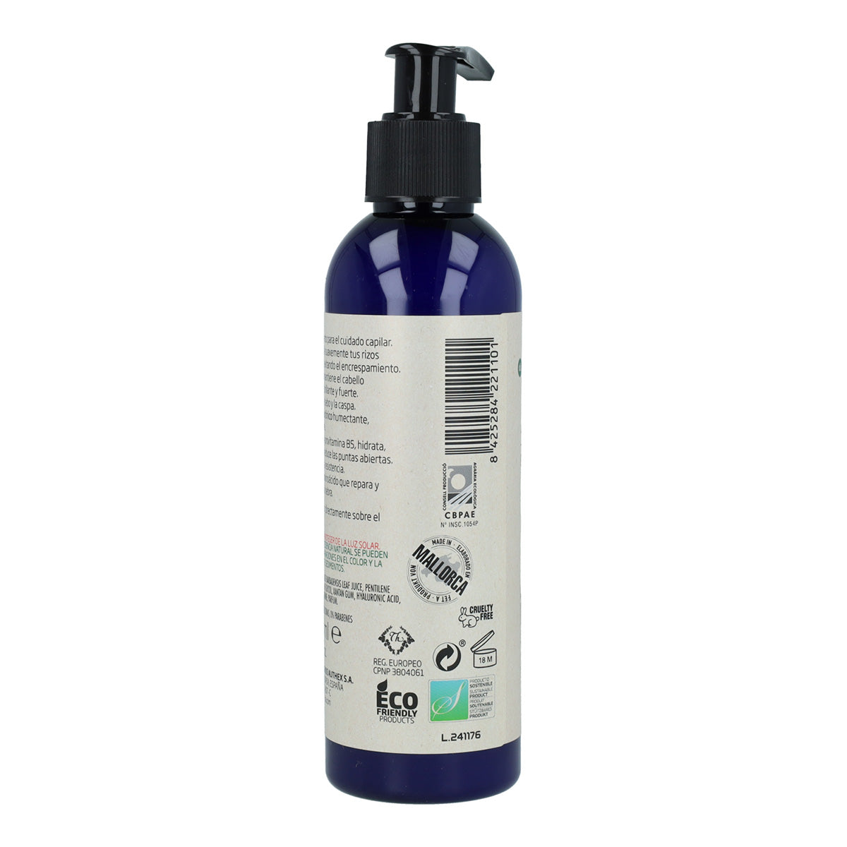 Gel spray definidor de rizos 96% Aloe vera Tot Herba 200 ml