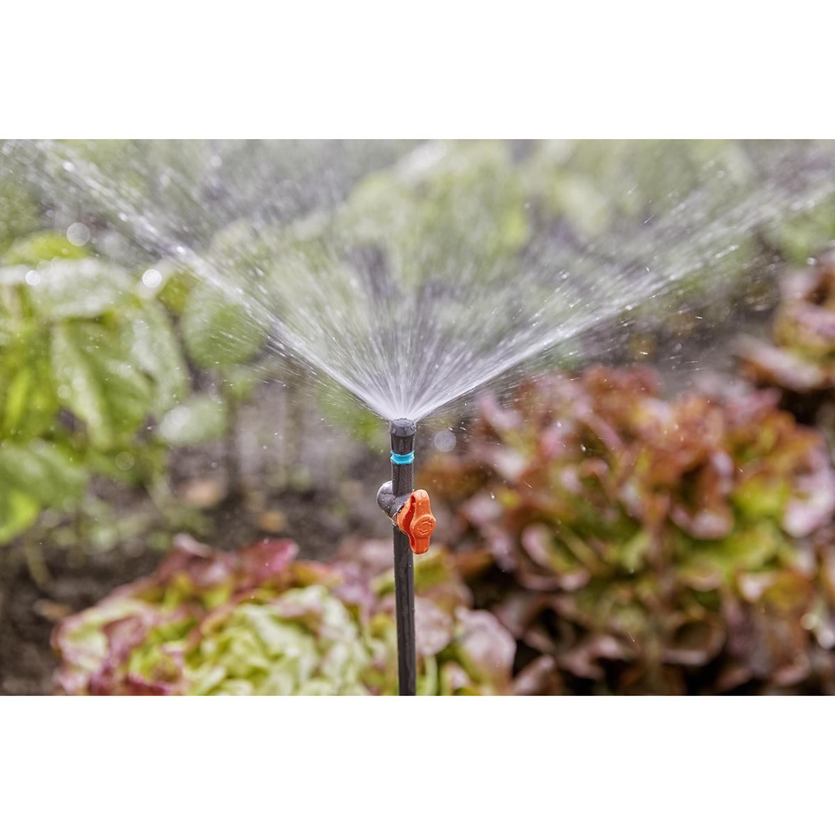 Válvula de regulación 4.6 mm (3/16") x4 Microdripsystem Gardena