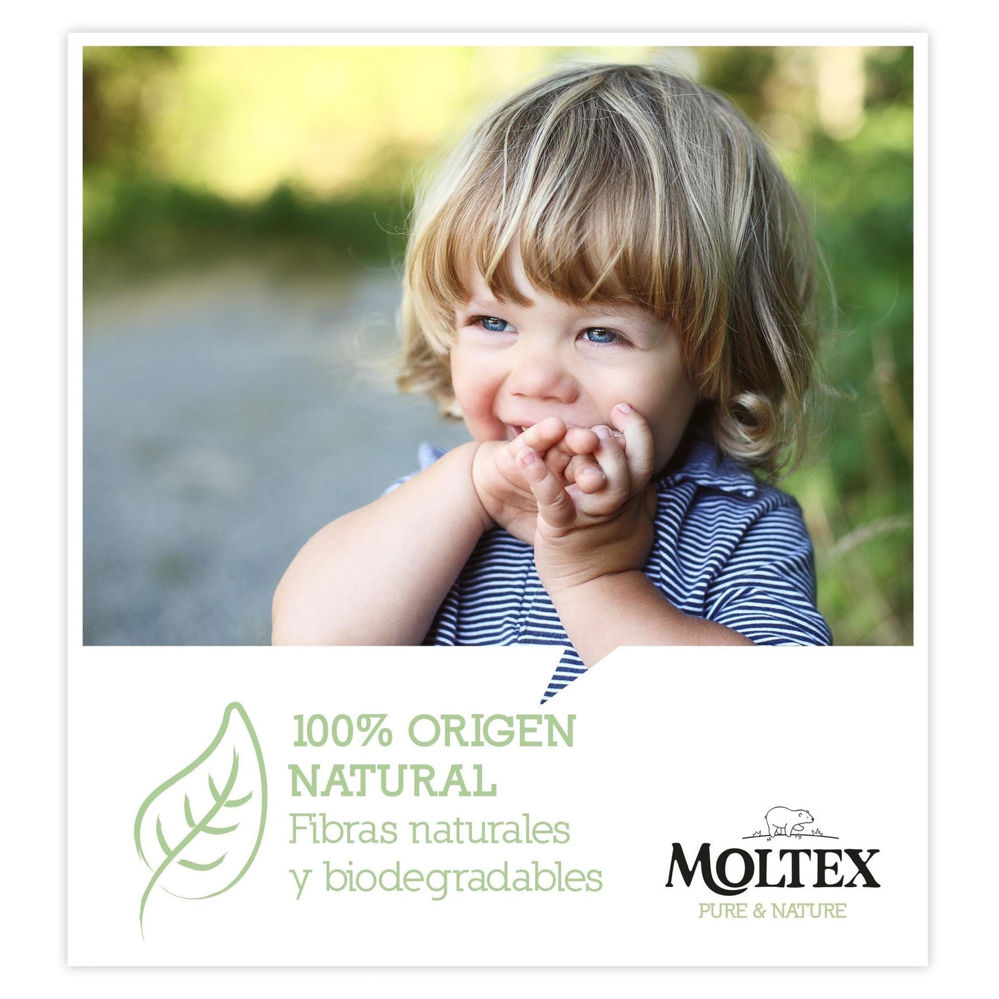 Pack 6 x Toallitas Moltex Pure & Nature 60 Uds