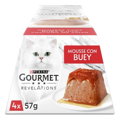 Pack 6 x GOURMET REVELATIONS Mousse Ternera (4x57g)